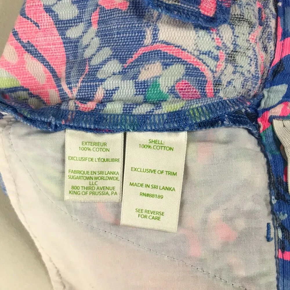 Lilly Pulitzer flaw fabric
